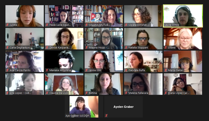 Con modalidad virtual se desarrolló el IV Encuentro De Cooperativistas  Mujeres, Lesbianas, Travestis, Trans E Identidades No Binarias