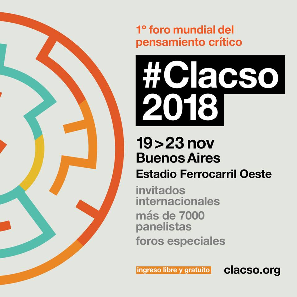 Idelcoop estará presente en #CLACSO2018