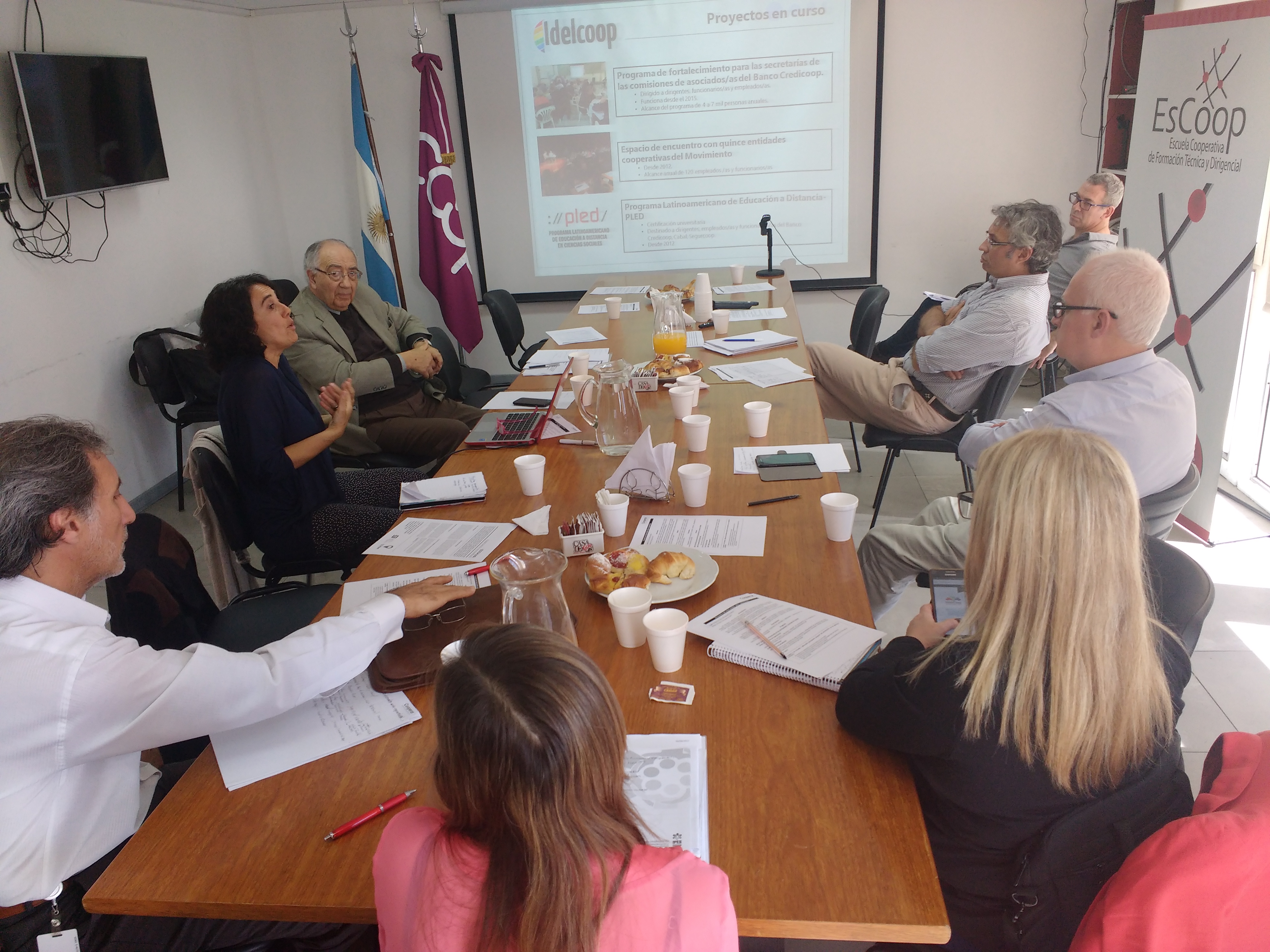 Jornada de intercambio sobre procesos de capacitación en Cooperar