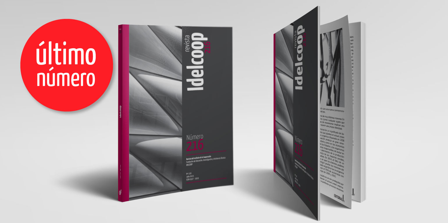Consultá la edición de julio de Revista Idelcoop